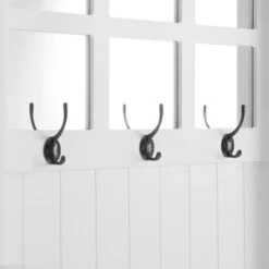 Plymouth Hall Tree White - Crosley -Cheap Crosley Store GUEST 462920b6 ee77 4609 85fc 6d79d7e4076b