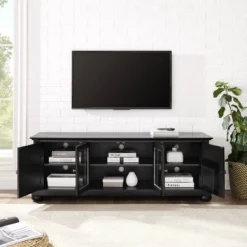 Alexandria Low Profile TV Stand For TVs Up To 60" Black - Crosley -Cheap Crosley Store GUEST 4634f4d7 553c 4670 8f3d 34e4c500efe7