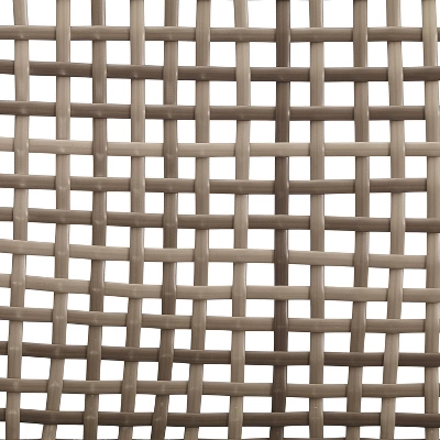 Ridley 4pc Outdoor Wicker & Metal Conversation Set - Gray - Crosley 3 Ridley 4pc Outdoor Wicker & Metal Conversation Set - Gray - Crosley - Image 3