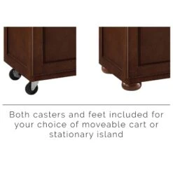 Eleanor Kitchen Island With Solid Granite Top Mahogany - Crosley -Cheap Crosley Store GUEST 4b289745 d1c2 405a bc57 26df3054dc08
