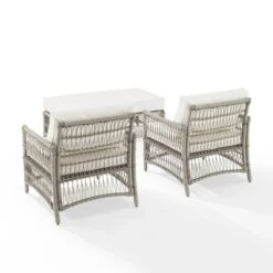 3pc Thatcher Outdoor Steel Chair & Ottoman Set Creme/Driftwood - Crosley 22 3pc Thatcher Outdoor Steel Chair & Ottoman Set Creme/Driftwood - Crosley -Cheap Crosley Store GUEST 4c999238 29f2 4277 bbbf 47155b417000