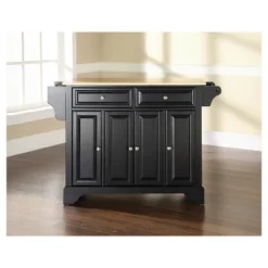 LaFayette Natural Wood Top Kitchen Island - Black - Crosley 8 LaFayette Natural Wood Top Kitchen Island - Black - Crosley -Cheap Crosley Store GUEST 4cfbed84 0cf0 4800 9c13 f87b4d2c1979