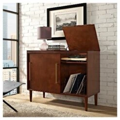 Everett Media Console - Crosley -Cheap Crosley Store GUEST 4d7f06df 43f5 455d bbb0 fd4f659fcaea