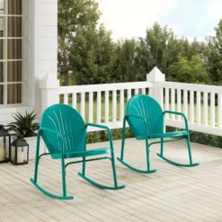 Griffith Set Of 2 Metal Rocking Chairs - Crosley -Cheap Crosley Store GUEST 4d8ec5fb 999e 43ca bacb 938747ed62e7