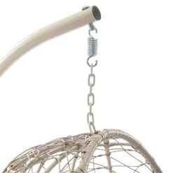 Cleo Outdoor Wicker Patio Hanging Egg Chair With Stand - Crosley -Cheap Crosley Store GUEST 4e85d125 db05 47e6 ba26 2039cac7a86c