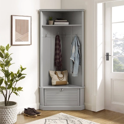 Ellison Corner Hall Tree - Crosley 2 Ellison Corner Hall Tree - Crosley - Image 2