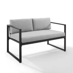 Hamilton Outdoor Metal 4 Piece Conversation Set - Matte Black - Crosley 15 Hamilton Outdoor Metal 4 Piece Conversation Set - Matte Black - Crosley -Cheap Crosley Store GUEST 505b07c0 8a12 41a6 9b05 f31d35174b25