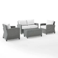 Bradenton 4pc Outdoor Wicker Conversation Set - Crosley 39 Bradenton 4pc Outdoor Wicker Conversation Set - Crosley -Cheap Crosley Store GUEST 50c16eaa a6fe 41ce 81c6 ea254ac6ca3a
