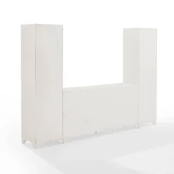 3pc Tara Sideboard And Bookcase Set Distressed White - Crosley -Cheap Crosley Store GUEST 5317b75b d994 43bf 82dd c84d7d6fcc57