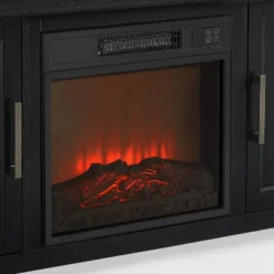 Camden Low Profile Fireplace With TV Stand For TVs Up To 60" Black - Crosley -Cheap Crosley Store GUEST 5363de24 daa3 4814 986a 5858a3bd2907