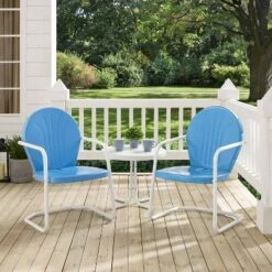 Griffith 3pc Outdoor Conversation Set - Sky Blue - Crosley 10 Griffith 3pc Outdoor Conversation Set - Sky Blue - Crosley -Cheap Crosley Store GUEST 536bf174 aabb 409f 9b91 0ea1a2781c18