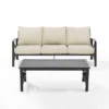 Kaplan 2pc Outdoor Sofa Set - Oatmeal - Crosley