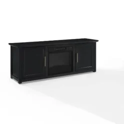 Camden Low Profile Fireplace With TV Stand For TVs Up To 60" Black - Crosley -Cheap Crosley Store GUEST 56c26ace a0c9 461d aa35 d7f2aa645412