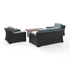 Beaufort 5pc Outdoor Wicker Conversation Set - Mist - Crosley 13 Beaufort 5pc Outdoor Wicker Conversation Set - Mist - Crosley -Cheap Crosley Store GUEST 57d8fefa 13b0 4653 b289 2dd8855b6ede