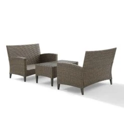 Rockport 3pc Outdoor Wicker Loveseat Seating Set - Crosley 12 Rockport 3pc Outdoor Wicker Loveseat Seating Set - Crosley -Cheap Crosley Store GUEST 5ba8e210 2803 465b a14c 468ce9e6f0db