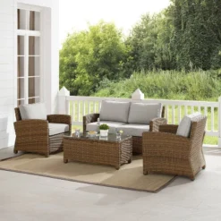 Bradenton 4pc Outdoor Wicker Conversation Set - Crosley 36 Bradenton 4pc Outdoor Wicker Conversation Set - Crosley -Cheap Crosley Store GUEST 5be96b79 ee99 475d bad1 a36825cf24c6