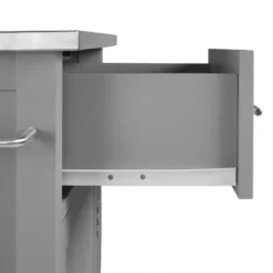 Savannah Stainless Steel Top Compact Kitchen Island Cart Gray - Crosley -Cheap Crosley Store GUEST 5c1b86d6 455a 4c84 ab78 1bb1eb3d4434