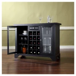 LaFayette Sliding Top Bar Cabinet - Black - Crosley 14 LaFayette Sliding Top Bar Cabinet - Black - Crosley -Cheap Crosley Store GUEST 5cb7007f 68f3 4671 aa82 5aaed301d4cb