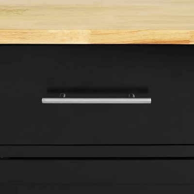 Savannah Wood Top Drop Leaf Kitchen Island/Cart - Crosley 12 Savannah Wood Top Drop Leaf Kitchen Island/Cart - Crosley - Image 12