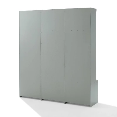 3pc Harper Entryway Set With 3 Hall Trees Gray - Crosley 8 3pc Harper Entryway Set With 3 Hall Trees Gray - Crosley - Image 8