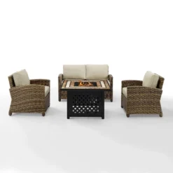 4pc Bradenton Outdoor Steel Fire Pit Set - Crosley -Cheap Crosley Store GUEST 5eb253e6 6d41 4697 83f9 6933ab730370