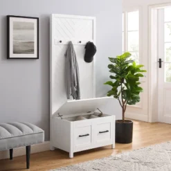 Kayce Hall Tree White - Crosley -Cheap Crosley Store GUEST 5ee69d97 433a 4dac a47e 28e8a8e1eb49