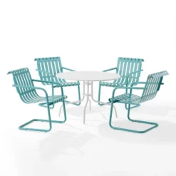 Gracie 5pc Outdoor Metal Dining Set With Table & 4 Armchairs - Crosley 17 Gracie 5pc Outdoor Metal Dining Set With Table & 4 Armchairs - Crosley -Cheap Crosley Store GUEST 5fa410a3 5cd6 4a5d a508 6f2c999b869c