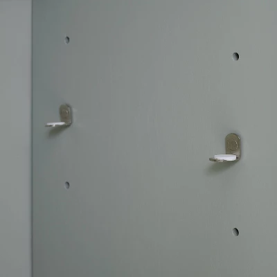 3pc Harper Entryway Set With 3 Pantry Closets Gray - Crosley 11 3pc Harper Entryway Set With 3 Pantry Closets Gray - Crosley - Image 11