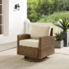 Bradenton Outdoor Steel Swivel Rocking Chair - Crosley