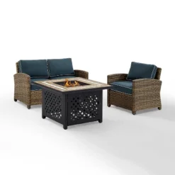 3pc Bradenton Outdoor Steel Fire Pit Set Navy/Weathered Brown - Crosley 14 3pc Bradenton Outdoor Steel Fire Pit Set Navy/Weathered Brown - Crosley -Cheap Crosley Store GUEST 616486f4 f910 420a 89a7 472c7dc40aee