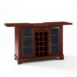Lafayette Sliding Top Bar Cabinet Mahogany - Crosley -Cheap Crosley Store GUEST 617c99e7 4ed4 48e2 ae44 d15e3aa13f9f