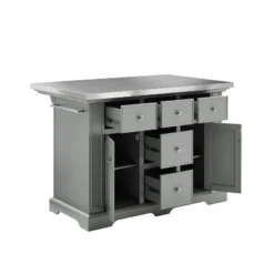 Julia Stainless Steel Top Kitchen Island - Crosley -Cheap Crosley Store GUEST 6393b7bd d335 4708 8b92 ef392a6687a0