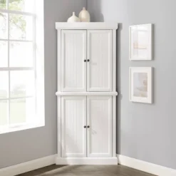 Shoreline Tall Corner Pantry White - Crosley -Cheap Crosley Store GUEST 64bec7bf 290e 4a91 8303 df98771eb67c