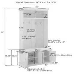 Holbrook Hall Tree - Crosley -Cheap Crosley Store GUEST 6577ee39 0513 4a06 9fc4 74548689ffbb