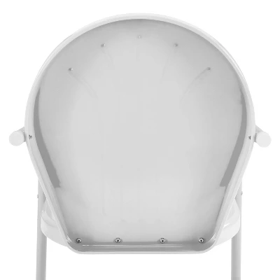 Griffith 3pc Outdoor Bistro Set With Table & 2 Chairs - White - Crosley 7 Griffith 3pc Outdoor Bistro Set With Table & 2 Chairs - White - Crosley - Image 7