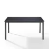 Kaplan Rectangle Outdoor Dining Table Oil Rubbed Bronze - Crosley