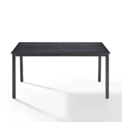 Kaplan Rectangle Outdoor Dining Table Oil Rubbed Bronze - Crosley