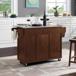 Eleanor Granite Top Kitchen Cart Mahogany/Gray - Crosley 15 Eleanor Granite Top Kitchen Cart Mahogany/Gray - Crosley -Cheap Crosley Store GUEST 66be4483 34c1 4835 9dab 520bbbeebea0