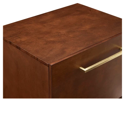Everett Spirit Cabinet - Mahogany - Crosley 9 Everett Spirit Cabinet - Mahogany - Crosley - Image 9