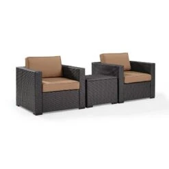 Biscayne 3pc Outdoor Wicker Seating Set - Mocha - Crosley 11 Biscayne 3pc Outdoor Wicker Seating Set - Mocha - Crosley -Cheap Crosley Store GUEST 69b67536 a0d8 4eb4 9ae6 fc3d2239db57