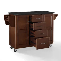 Eleanor Granite Top Kitchen Cart Mahogany/Black - Crosley 21 Eleanor Granite Top Kitchen Cart Mahogany/Black - Crosley -Cheap Crosley Store GUEST 6a2a826e 0fb9 469e 9a59 bcdf002d19c1