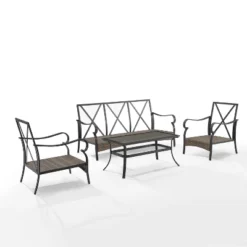 4pc Dahlia Outdoor Steel Conversation Set Taupe/Matte Black - Crosley 18 4pc Dahlia Outdoor Steel Conversation Set Taupe/Matte Black - Crosley -Cheap Crosley Store GUEST 6f673cc1 34c0 46ed bc27 4542af3ddd3b