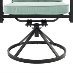 5pc Kaplan Outdoor Steel Round Dining Set With Swivel Chairs Mist/Bronze - Crosley 18 5pc Kaplan Outdoor Steel Round Dining Set With Swivel Chairs Mist/Bronze - Crosley -Cheap Crosley Store GUEST 7246c4ad 320f 4d6a a836 620581c57b8a