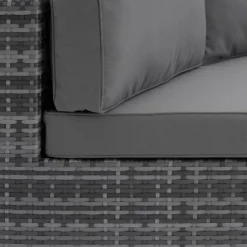 Catalina Wicker Round Sectional Sofa - Gray - Crosley -Cheap Crosley Store GUEST 7434703d b5fb 42fa a809 7e47c54af62e