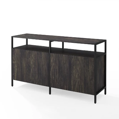 Jacobsen TV Stand For TVs Up To 55" Dark Gray - Crosley 8 Jacobsen TV Stand For TVs Up To 55" Dark Gray - Crosley - Image 8