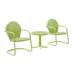 Griffith 3pc Outdoor Conversation Set - Key Lime - Crosley -Cheap Crosley Store GUEST 75c8a620 ae47 4ea5 858c 2319c546f5f2