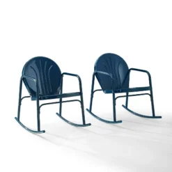 Griffith Set Of 2 Metal Rocking Chairs - Crosley -Cheap Crosley Store GUEST 77060de3 97a8 4ef5 9ab7 dbc2cec696b5