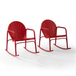 Griffith Set Of 2 Metal Rocking Chairs - Crosley -Cheap Crosley Store GUEST 77e95415 a31d 4b48 aba5 2134251acd24