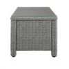 Bradenton Outdoor Wicker Glass Top Coffee Table - Crosley