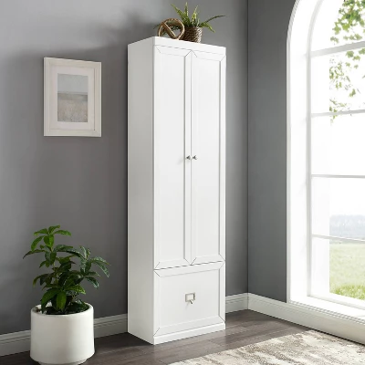 Harper Convertible Closet White - Crosley 1 Harper Convertible Closet White - Crosley